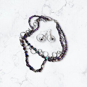 Circles Necklace Set